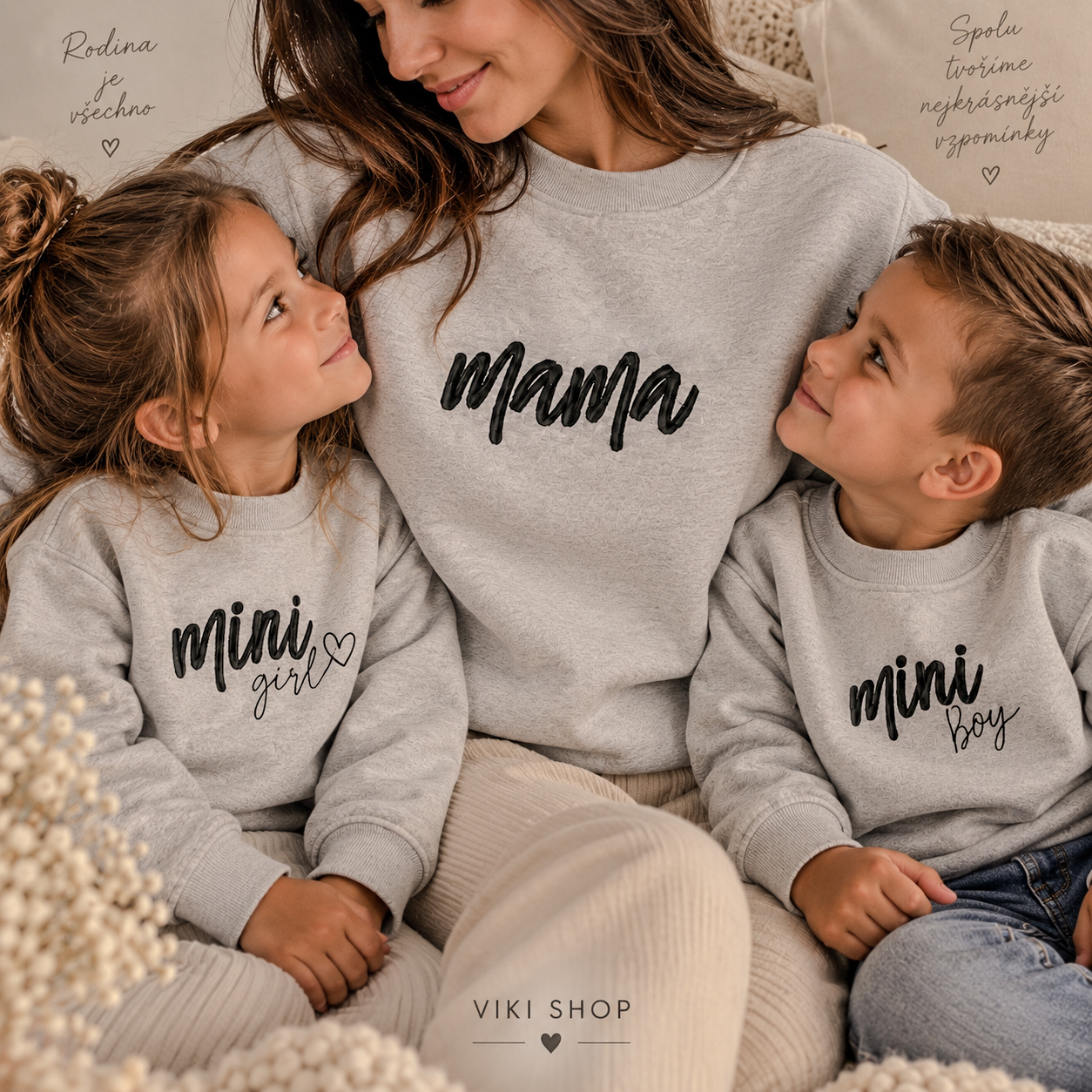 Mikiny Mama a Mini