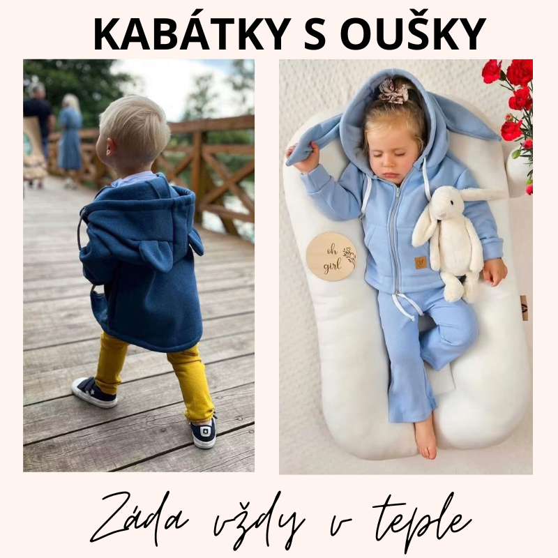 kabátky s oušky
