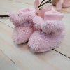 Kazum rozkošné dětské boty s medvídky a ušima 56-86 růžové