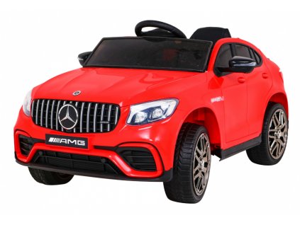 Mercedes Benz GLC63S dla dzieci Czerwony SUV + Pilot
