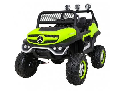 Mercedes Benz Unimog dla dzieci Zielony + Napęd 4x4