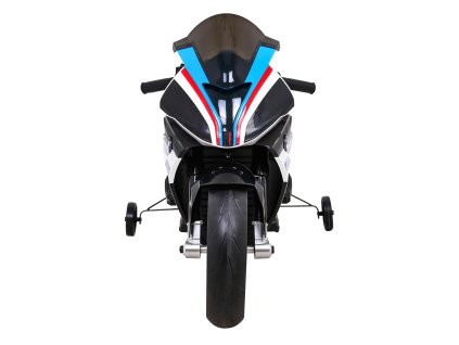 Motor BMW HP4 na akumulator dla dzieci Biały + Pomocnicze kółka + Wolny Start + EVA + MP3 LED