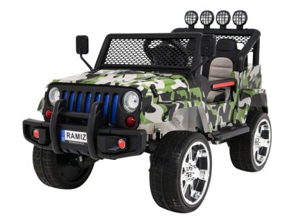 Autko terenowe Raptor Drifter Moro + Pilot + Napęd 4x4 + Schowek + Wolny Start + MP3 LED