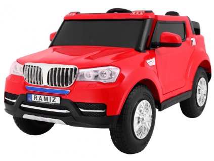 Pojazd S8088 AIR Pompowane Koła Czerwony