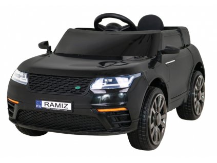 Samochodzik Super-S na akumulator dla dzieci Czarny + Pilot + Wolny Start + Koła EVA + Dźwięki Światła