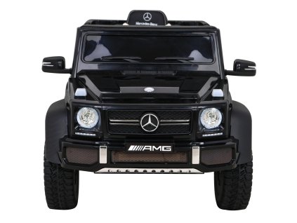 Mercedes G63 AMG Autko na akumulator Czarny + Pilot + 6 kół EVA + Wolny Start + MP3 LED