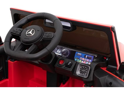 Mercedes AMG G63 dla dzieci Czerwony + Pilot