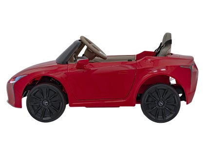 Lexus LC500 na akumulator dla dzieci Czerwony + Pilot + Wolny Start + EVA + Audio LED