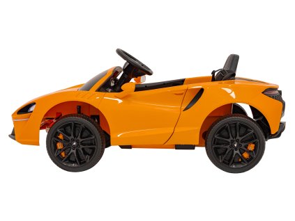 McLaren Artura na akumulator dla dzieci Pomarańczowy + Napęd 4x4 + Pilot + Wolny Start + EVA + Audio LED