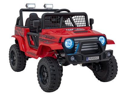 Pojazd OFF ROAD 4x4 SPORT Czerwony