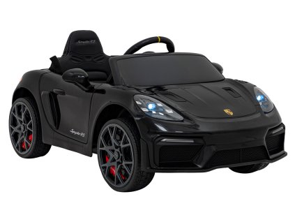 Pojazd Porsche Spyder RS 718 Czarny MP4