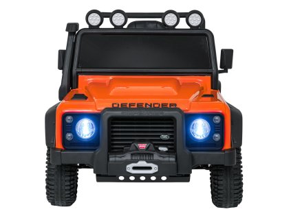 Pojazd Land Rover Defender 110 SVX Concept Pomarańczowy