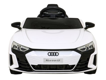 Audi RS E-Tron GT na akumulator Biały + Pilot + Napęd 4x4 + Radio MP3 + LED + EVA