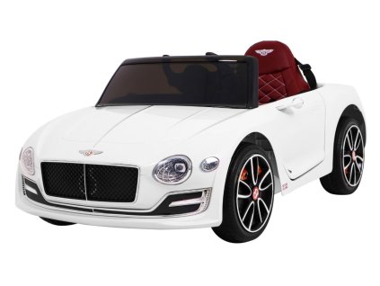 Auto na akumulator Bentley EXP 12 dla dzieci Biały + Pilot + Otwierane drzwi + Elegancki wygląd