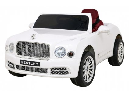 Bentley Mulsanne na akumulator Biały + Pilot + EVA + Wolny Start + MP3 USB + LED