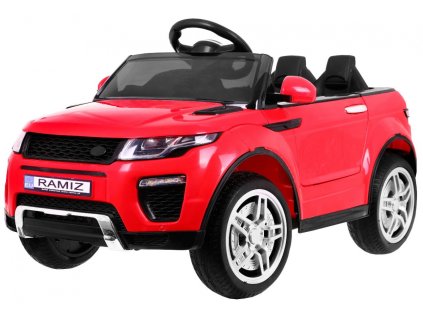 Autko Rapid Racer elektryczne dla dzieci, Czerwony SUV + Pilot