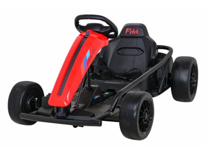 Gokart FX1 Drift Master na akumulator dla dzieci Czerwony + Funkcja Driftu + Koła EVA