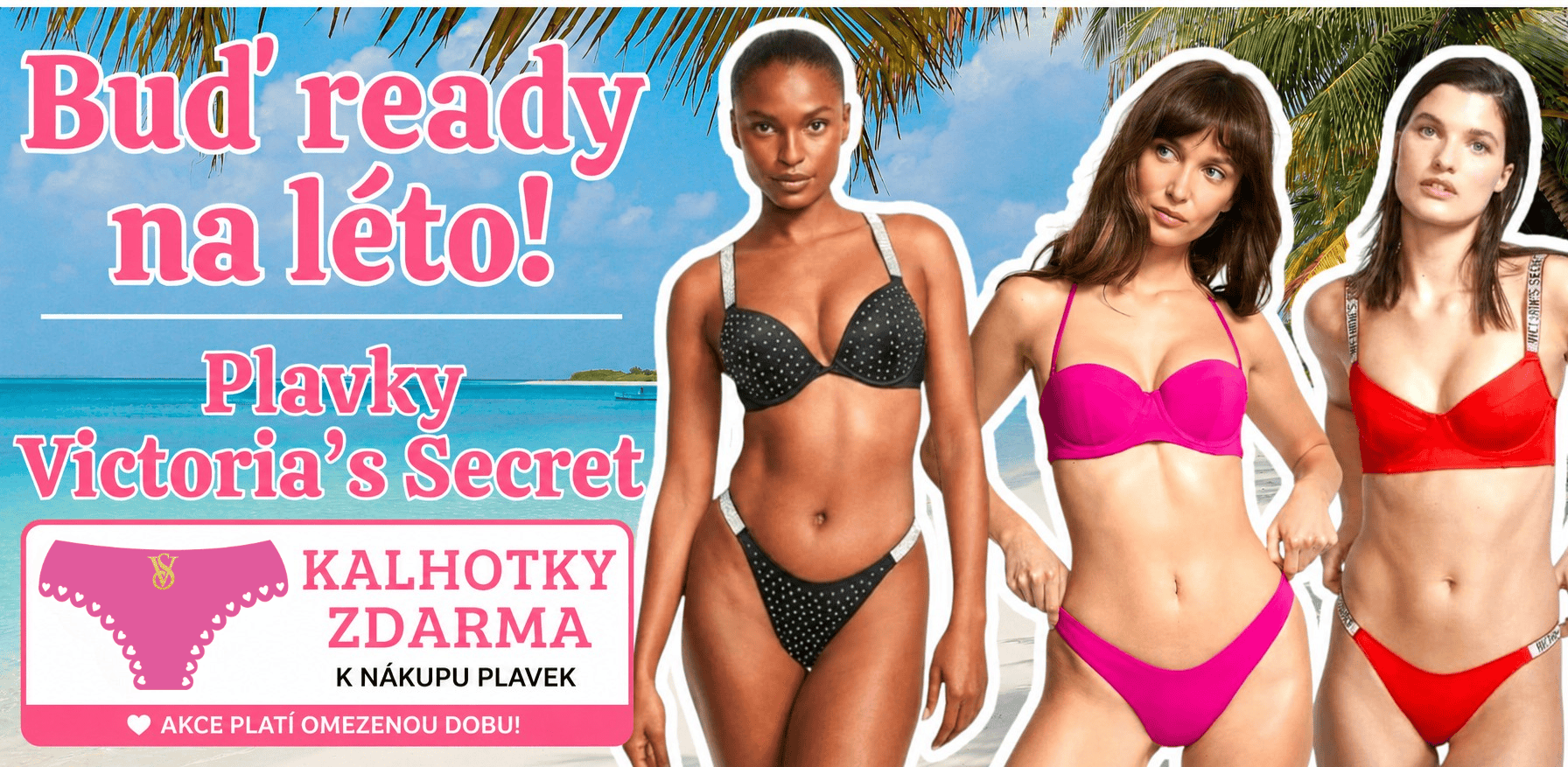 Victoria's Secret Plavky + Kalhotky Zdarma