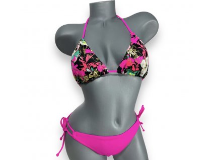 Victoria's Secret Plavky Black Floral set