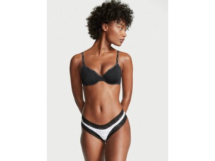 Victoria's Secret Cotton Lace Cheeky Kalhotky