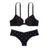 Victoria's Secret Set Sexy Tee Push Up Podprsenka a Tanga