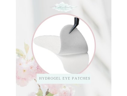 Hydrogélová podložka pod oči (biela) (ks 50)