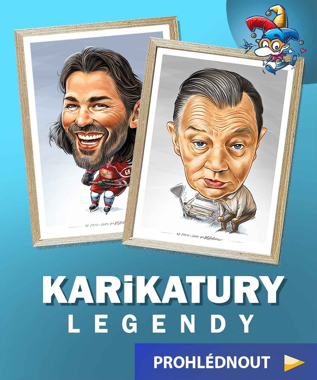 Viktorio-karikatury