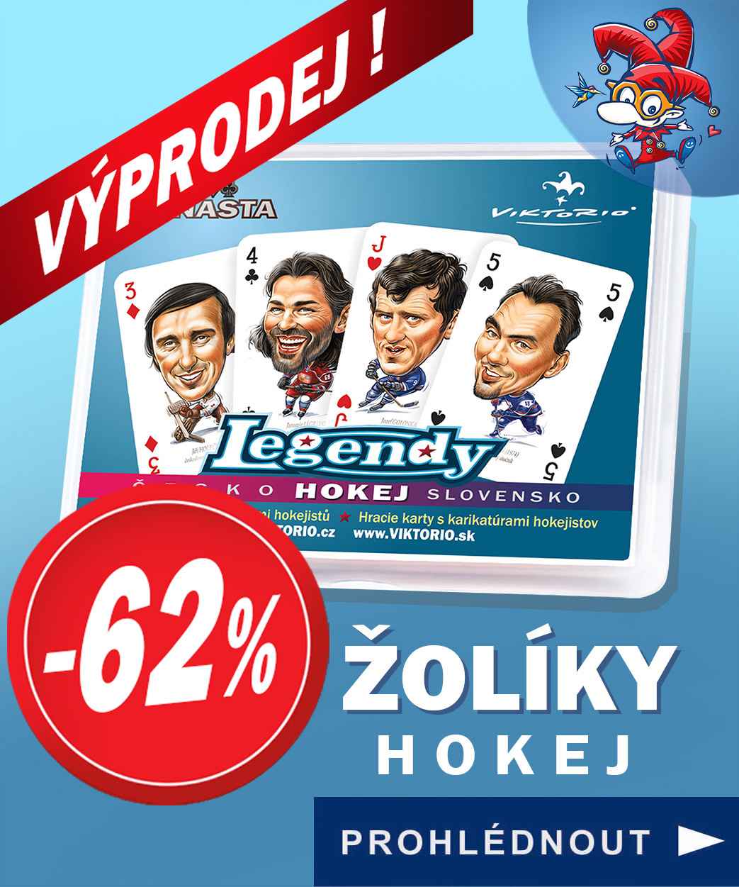 Viktorio - žolíky - HOKEJ