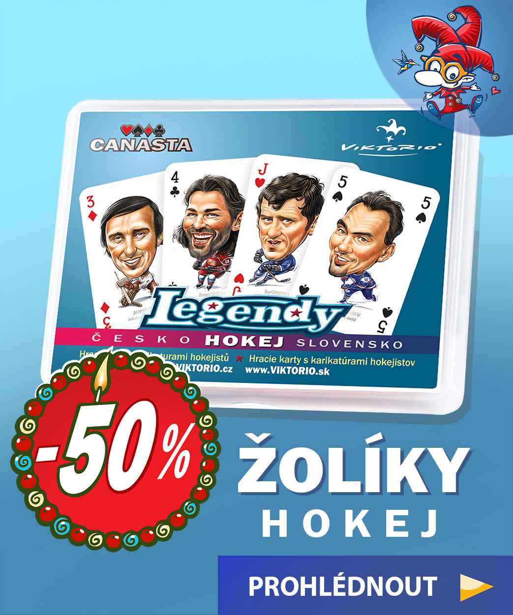 Viktorio - žolíky - HOKEJ