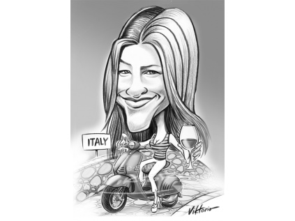 viktorio karikaturomat VESPA