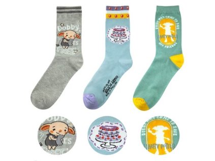 Harry Potter ponožky Doby 3 ks Svetkouzel