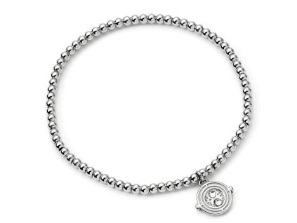 Harry Potter Náramek korálkový Obraceč času, stříbrný 1