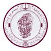 Harry Potter sada dárkových talířů s erby Bradavic, detail Nebelvír