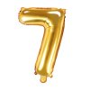 Harry Potter Foliove balonky zlata cisla 7