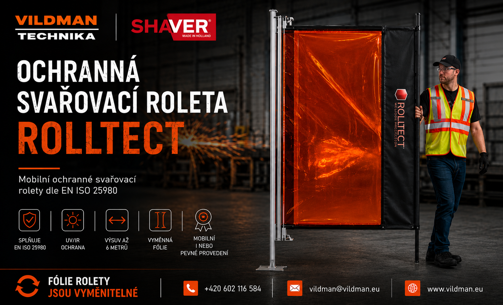 Svařovací zástěba EN ISO 25980