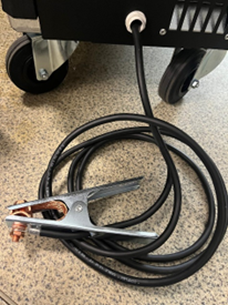 Zemnící kabel, kleště