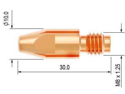 Průvlak pr. 0,8 MBM8-PB4014-08