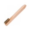 Kartac s kratkou drevenou rukojeti mazacek mosaz 025mm kartac 11111255145 3 rady
