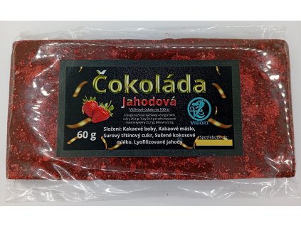 Jahodová čokoláda