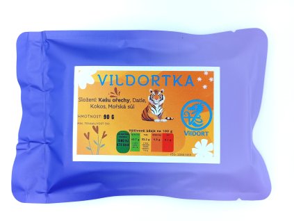 Vildortka originál | 100% vegan raw tyčinka