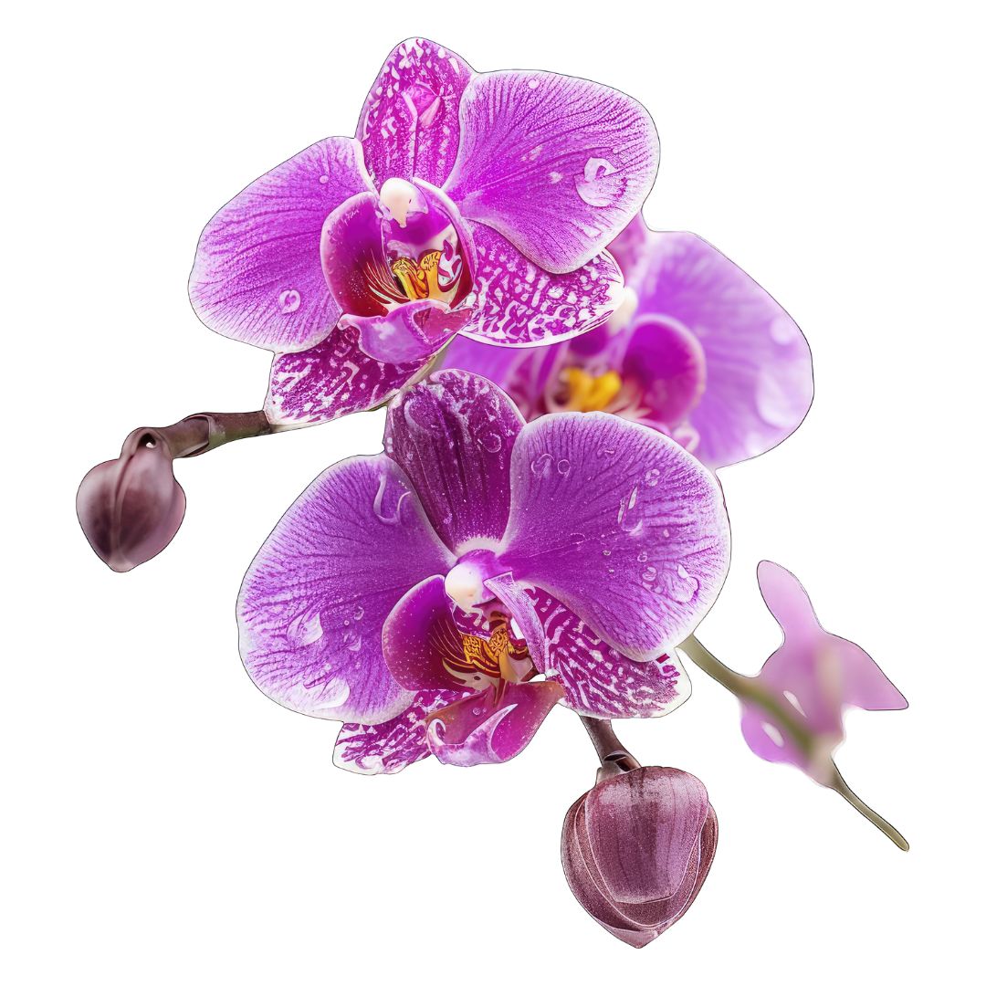 Detail květu orchideje