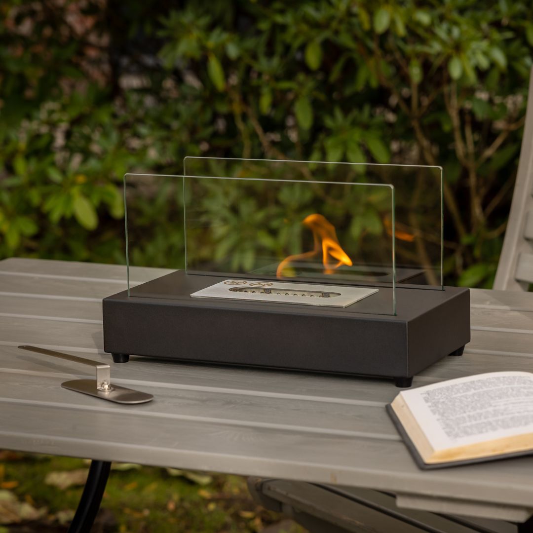 Lampy na bioethanol na balkon