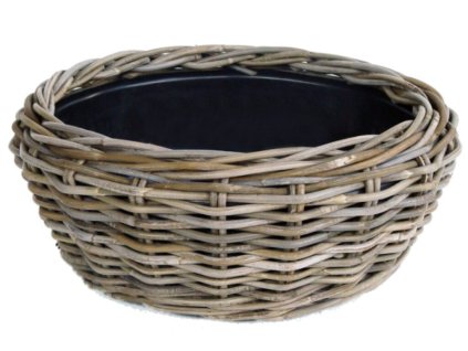 Květináč s plastovou výplní, pr.55x24cm