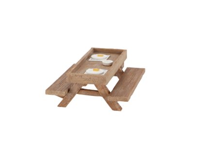 Krmítko nástěnné, pro ptáčky/veverky PICNIC, 18cm|Esschert Design