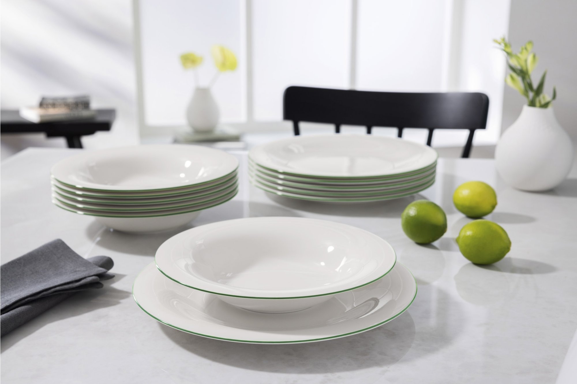 Porcelánová novinka Villeroy & Boch: Kolekciu Emerald Green Lines máme skladom