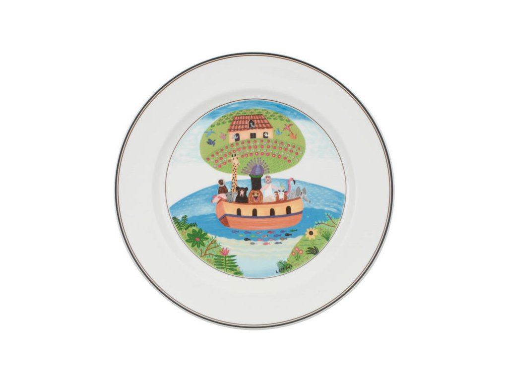 18387 plytky tanier 27 cm noemova archa design naif