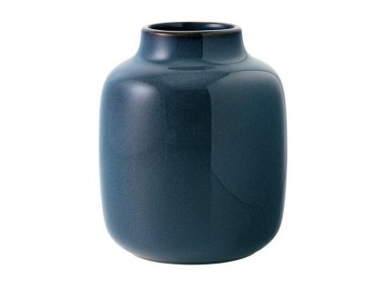 13989 vaza nek bleu uni 12 5 x 15 5 cm lave home