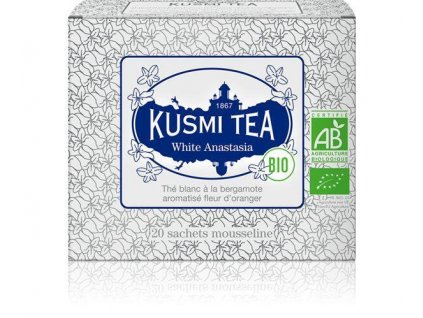 14619 anastasia white bio biely caj 20 vrec kusmi tea