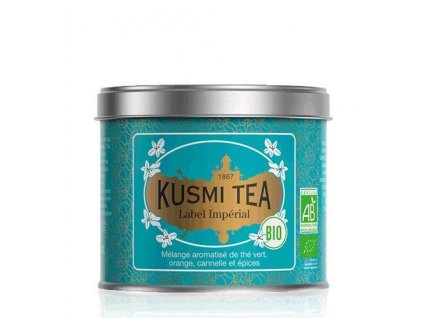 14709 imperial label bio zeleny caj 100 g kusmi tea