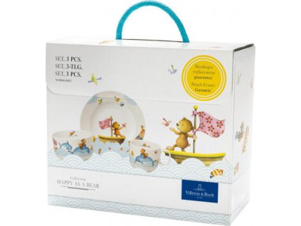15333 detska jedalenska suprava 3 ks happy as a bear